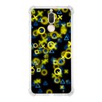 PrintiFy Huawei Mate 10 Lite Uyumlu Köşe Korumalı Antişok Kapak Semboller Tasarımlı Şeffaf Kılıf