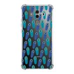 PrintiFy Huawei Mate 10 Pro Uyumlu Nazar Boncuğu 4 Baskılı Şeffaf Köşe Korumalı Antişok Kılıf