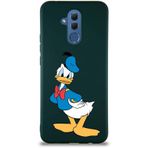 Printify Huawei Mate 20 Lite Soft Premier Kapak Donald Duck-D Tasarımlı Silikon Cep Telefonu Kılıfı