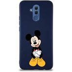 Printify Huawei Mate 20 Lite Soft Premier Kapak Mickey Mouse-A Tasarımlı Silikon Cep Telefonu Kılıfı