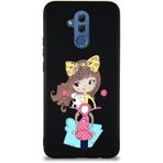 Printify Huawei Mate 20 Lite Soft Premier Kapak Vespagirl Tasarımlı Silikon Cep Telefonu Kılıfı