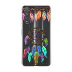 PrintiFy Huawei Nova 5T ile Uyumlu 1mm Slim Fit Nazar Boncuğu 6 Baskılı Şeffaf Kılıf