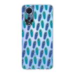PrintiFy Huawei Nova 9 ile Uyumlu Nazar Boncuğu 4 Baskılı Kamera Korumalı Şeffaf Silikon Kılıf