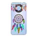 PrintiFy Huawei Nova Y90 ile Uyumlu 1mm Slim Fit Nazar Boncuğu 6 Baskılı Şeffaf Kılıf