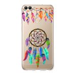 PrintiFy Huawei P Smart 2018 ile Uyumlu 1mm Slim Fit Nazar Boncuğu 6 Baskılı Şeffaf Kılıf