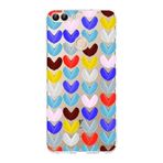 PrintiFy Huawei P Smart 2018 ile Uyumlu 1mm Slim Fit Water Color 1 Baskılı Şeffaf Kılıf