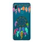 PrintiFy Huawei P Smart 2019 ile Uyumlu 1mm Slim Fit Nazar Boncuğu 6 Baskılı Şeffaf Kılıf