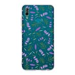 PrintiFy Huawei P Smart 2019 ile Uyumlu Water Color 3 Kamera Korumalı Şeffaf Kılıf