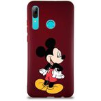 Printify Huawei P Smart 2019 Soft Premier Kapak Mickey Mouse-D Tasarımlı Silikon Cep Telefonu Kılıfı