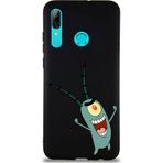 Printify Huawei P Smart 2019 Soft Premier Kapak Plankton Tasarımlı Silikon Cep Telefonu Kılıfı