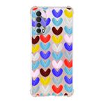Printify Huawei P Smart 2021 Uyumlu Water Color 1 Baskılı Şeffaf Köşe Korumalı Antişok Kılıf