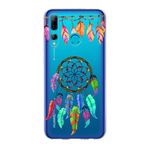 PrintiFy Huawei P Smart Plus 2019 ile Uyumlu 1mm Slim Fit Nazar Boncuğu 6 Baskılı Şeffaf Kılıf