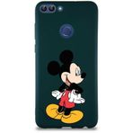 Printify Huawei P Smart Soft Premier Kapak Mickey Mouse-D Tasarımlı Silikon Cep Telefonu Kılıfı