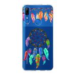 PrintiFy Huawei P Smart Z ile Uyumlu 1mm Slim Fit Nazar Boncuğu 6 Baskılı Şeffaf Kılıf