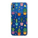 PrintiFy Huawei P Smart Z ile Uyumlu Water Color 4 Kamera Korumalı Şeffaf Kılıf