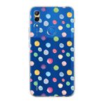 PrintiFy Huawei P Smart Z ile Uyumlu Water Color 6 Kamera Korumalı Şeffaf Kılıf