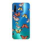 PrintiFy Huawei P20 Lite 2019 ile Uyumlu 1mm Slim Fit Water Color 2 Baskılı Şeffaf Kılıf