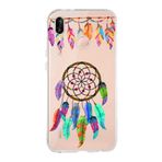 PrintiFy Huawei P20 Lite ile Uyumlu 1mm Slim Fit Nazar Boncuğu 6 Baskılı Şeffaf Kılıf