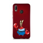 Printify Huawei P20 Lite Soft Premier Kapak Bay Yengeç Tasarımlı Silikon Cep Telefonu Kılıfı
