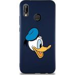 Printify Huawei P20 Lite Soft Premier Kapak Donald Duck-F Tasarımlı Silikon Cep Telefonu Kılıfı