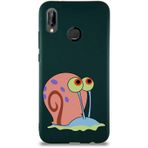 Printify Huawei P20 Lite Soft Premier Kapak Salyangoz Gary Tasarımlı Silikon Cep Telefonu Kılıfı