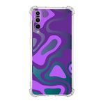 Printify Huawei P20 Pro Uyumlu Köşe Korumalı Antişok Kapak Renkli Desen Tasarımlı Şeffaf Kılıf