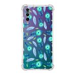Printify Huawei P20 Pro Uyumlu Nazar Boncuğu 3 Baskılı Şeffaf Köşe Korumalı Antişok Kılıf