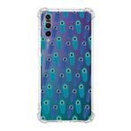 Printify Huawei P20 Pro Uyumlu Nazar Boncuğu 4 Baskılı Şeffaf Köşe Korumalı Antişok Kılıf