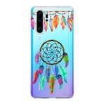 PrintiFy Huawei P30 Lite ile Uyumlu 1mm Slim Fit Nazar Boncuğu 6 Baskılı Şeffaf Kılıf