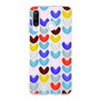 PrintiFy Huawei P30 Lite ile Uyumlu 1mm Slim Fit Water Color 1 Baskılı Şeffaf Kılıf