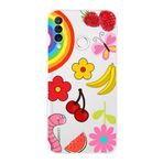 PrintiFy Huawei P30 Lite ile Uyumlu Water Color 5 Kamera Korumalı Şeffaf Kılıf