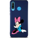 Printify Huawei P30 Lite Soft Premier Kapak Minnie Mouse-E Tasarımlı Silikon Cep Telefonu Kılıfı