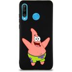 Printify Huawei P30 Lite Soft Premier Kapak Patrick Yıldız Tasarımlı Silikon Cep Telefonu Kılıfı