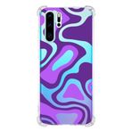 Printify Huawei P30 Pro Uyumlu Köşe Korumalı Antişok Kapak Renkli Desen Tasarımlı Şeffaf Kılıf