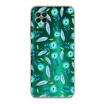 PrintiFy Huawei P40 Lite ile Uyumlu Nazar Boncuğu 3 Baskılı Kamera Korumalı Şeffaf Silikon Kılıf