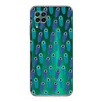 PrintiFy Huawei P40 Lite ile Uyumlu Nazar Boncuğu 4 Baskılı Kamera Korumalı Şeffaf Silikon Kılıf