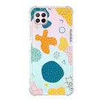 Printify Huawei P40 Lite Uyumlu Köşe Korumalı Antişok Kapak Geometrik Şekiller Tasarımlı Şeffaf Kılıf