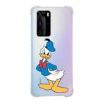 Printify Huawei P40 Pro Uyumlu Köşe Korumalı Antişok Kapak Donald Duck Tasarımlı Şeffaf Kılıf