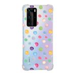 Printify Huawei P40 Pro Uyumlu Water Color 6 Baskılı Şeffaf Köşe Korumalı Antişok Kılıf