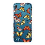 PrintiFy Huawei Y6 ile Uyumlu Water Color 2 Kamera Korumalı Şeffaf Kılıf
