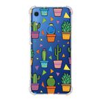 Printify Huawei Y6S Uyumlu Water Color 4 Baskılı Şeffaf Köşe Korumalı Antişok Kılıf