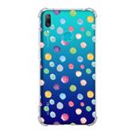 Printify Huawei Y7 2019 Uyumlu Water Color 6 Baskılı Şeffaf Köşe Korumalı Antişok Kılıf