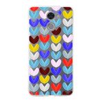 PrintiFy Huawei Y7 Prime ile Uyumlu 1mm Slim Fit Water Color 1 Baskılı Şeffaf Kılıf