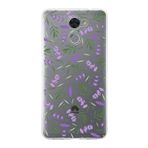 PrintiFy Huawei Y7 Prime ile Uyumlu 1mm Slim Fit Water Color 3 Baskılı Şeffaf Kılıf