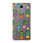 PrintiFy Huawei Y7 Prime ile Uyumlu 1mm Slim Fit Water Color 4 Baskılı Şeffaf Kılıf