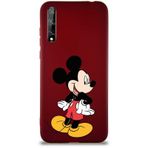 Printify Huawei Y8P Soft Premier Kapak Mickey Mouse-D Tasarımlı Silikon Cep Telefonu Kılıfı