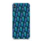PrintiFy Huawei Y9 2019 ile Uyumlu Nazar Boncuğu 4 Baskılı Kamera Korumalı Şeffaf Silikon Kılıf