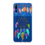 PrintiFy Huawei Y9 Prime 2019 ile Uyumlu 1mm Slim Fit Nazar Boncuğu 6 Baskılı Şeffaf Kılıf
