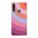 PrintiFy Huawei Y9 Prime 2019 Uyumlu Köşe Korumalı Antişok Kapak Renk Cümbüşü Tasarımlı Şeffaf Kılıf
