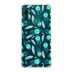 PrintiFy Huawei Y9 Prime 2019 Uyumlu Nazar Boncuğu 3 Baskılı Şeffaf Köşe Korumalı Antişok Kılıf